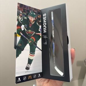 NHL Star Sticks Quinn Hughes McDonald's Mini Stick